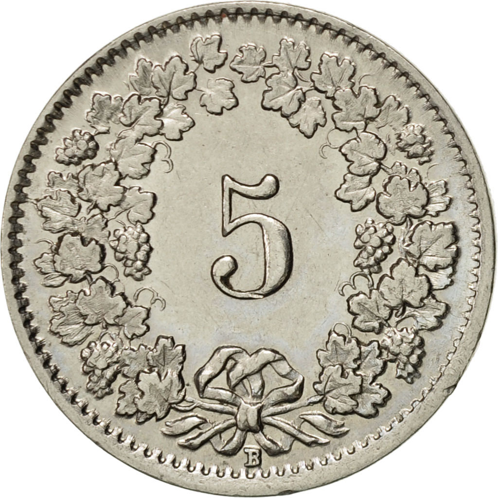 Moneda, Suiza, 5 Rappen, 1938, Bern, EBC, Níquel, KM:26b