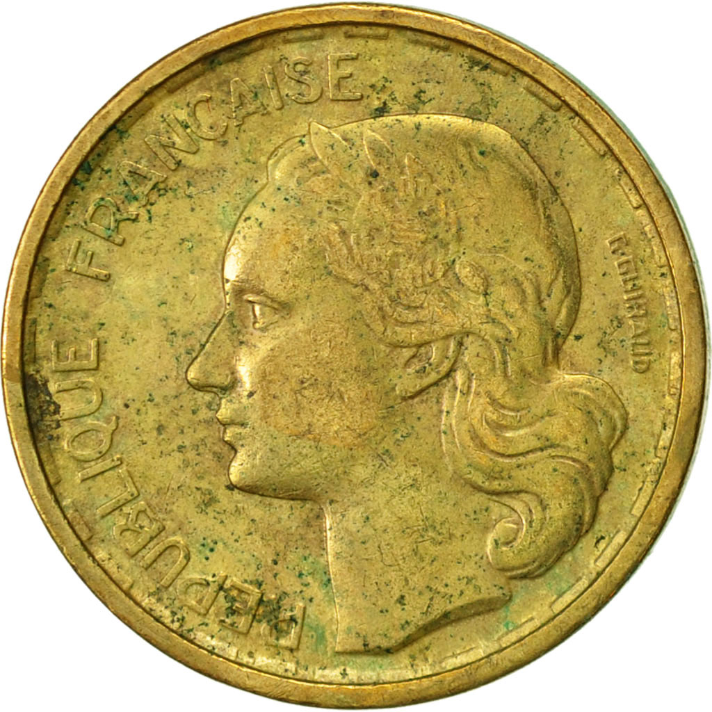 Coin, France, Guiraud, 10 Francs, 1950, Beaumont - Le Roger, 