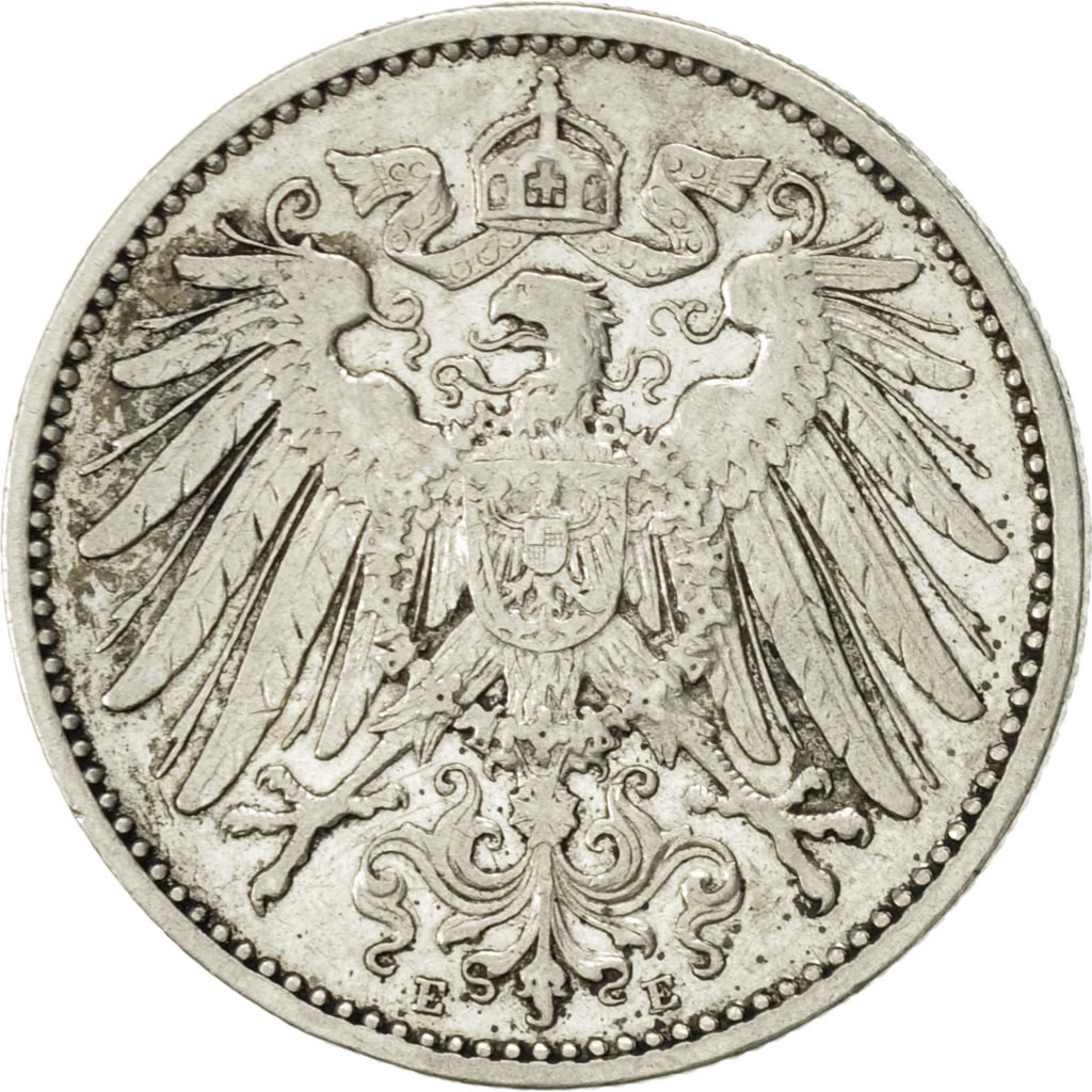 Coin, GERMANY - EMPIRE, Wilhelm II, Mark, 1902, Muldenhütten, 