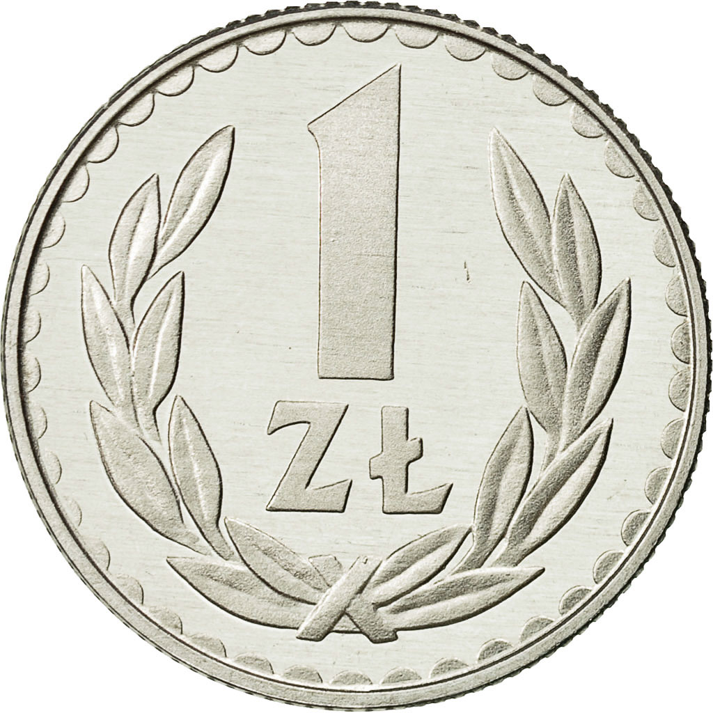 Coin, Poland, Zloty, 1987, Warsaw, , Aluminum, KM:49.2