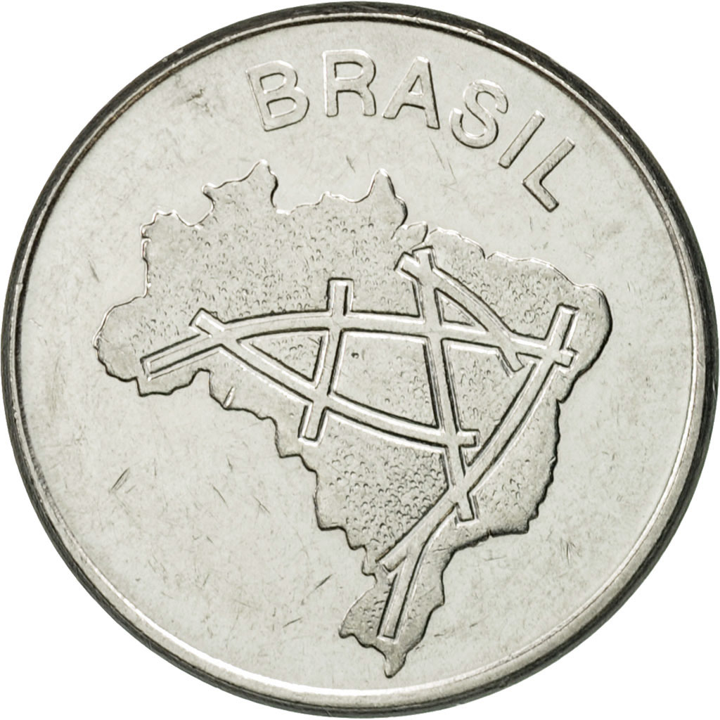 [#431775] Coin, Brazil, 10 Cruzeiros, 1980, AU(50-53), Stainless Steel, KM:592.1