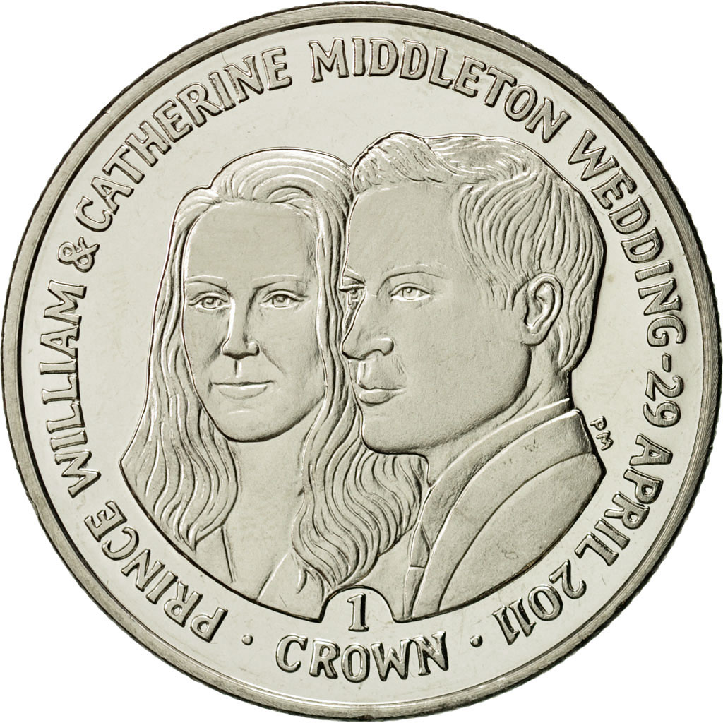 Coin, Falkland Islands, Elizabeth II, Crown, 2011, Pobjoy Mint, 