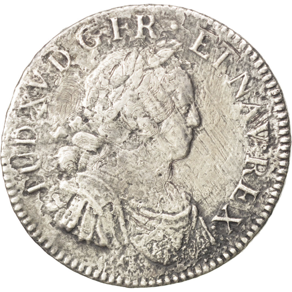Coin, France, Louis XV, Écu aux 8 L, Ecu, 1725, La Rochelle, , Silver