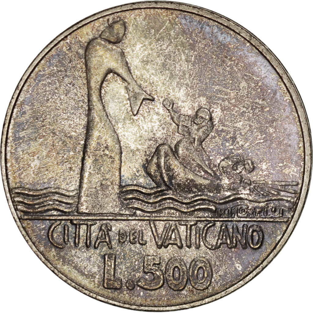 Coin, VATICAN CITY, Paul VI, 500 Lire, 1978, , Silver, KM:139