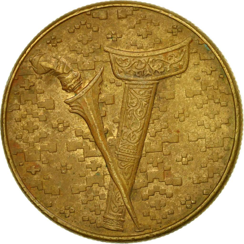 Moneda, Malasia, Ringgit, 1992, MBC, Aluminio - bronce, KM:54
