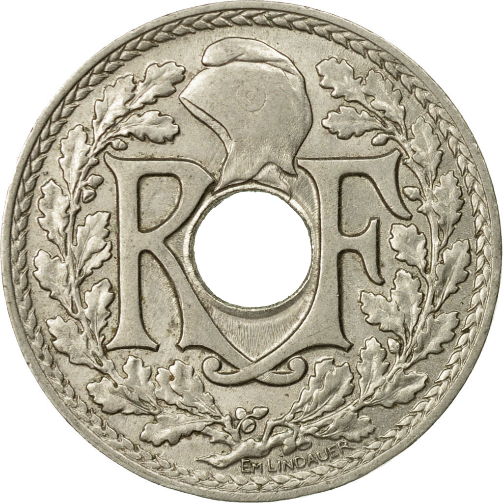 Coin, France, Lindauer, 25 Centimes, 1915, , Nickel, KM:867