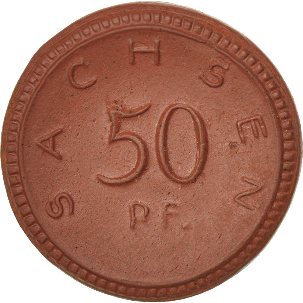 Coin, Germany, 50 Pfennig, 1921, , Porcelain