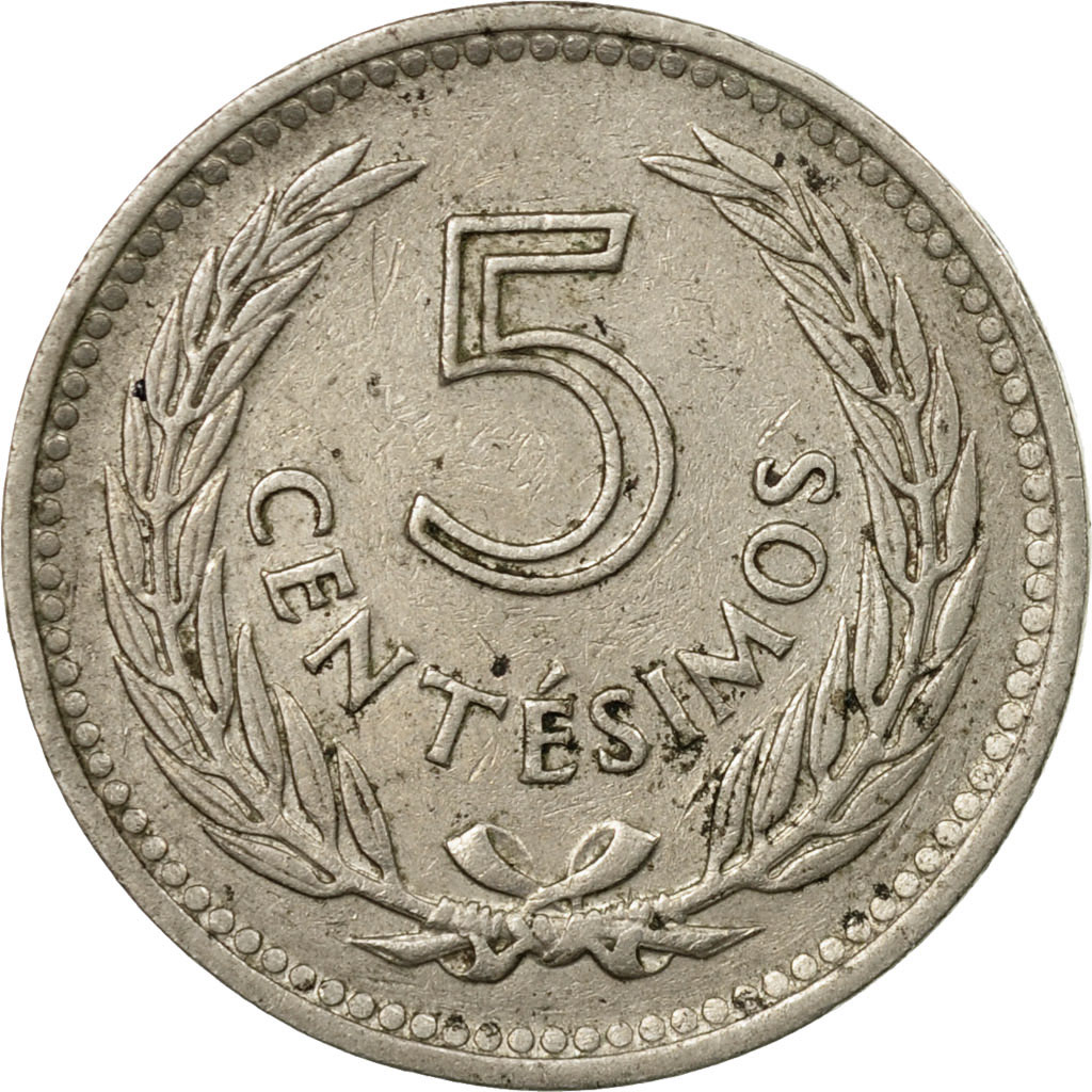 Coin, Uruguay, 5 Centesimos, 1953, , Copper-nickel, KM:34