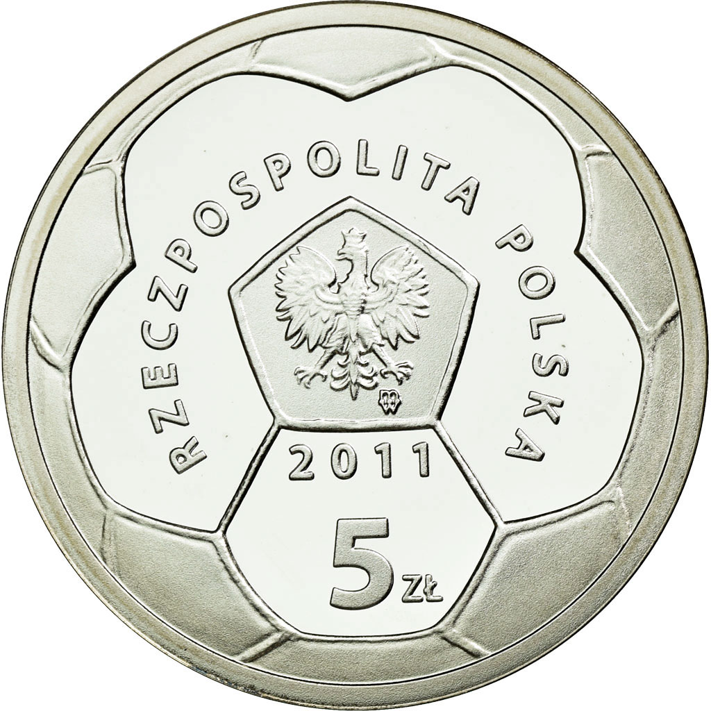 Coin, Poland, 5 Zlotych, 2011, Warsaw, , Silver, KM:800