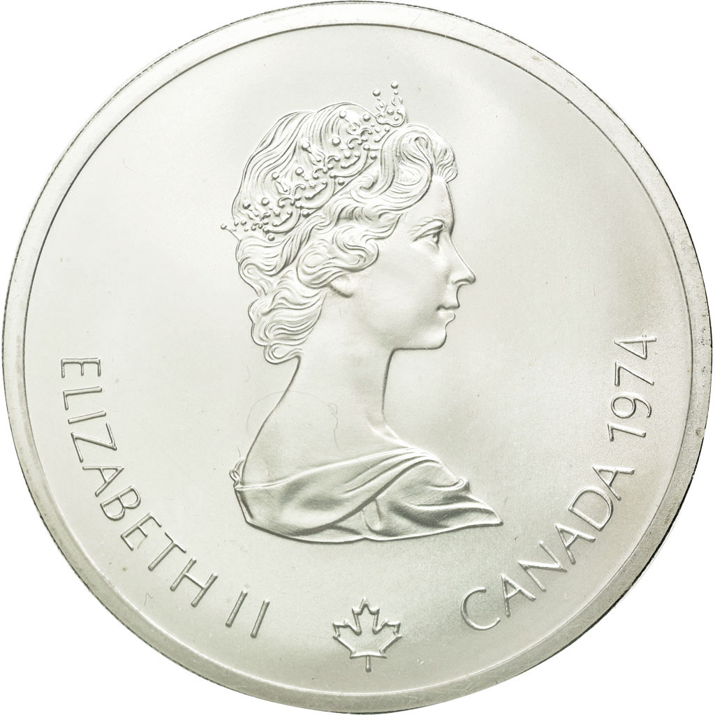 Coin, Canada, Elizabeth II, 10 Dollars, 1974, Royal Canadian Mint