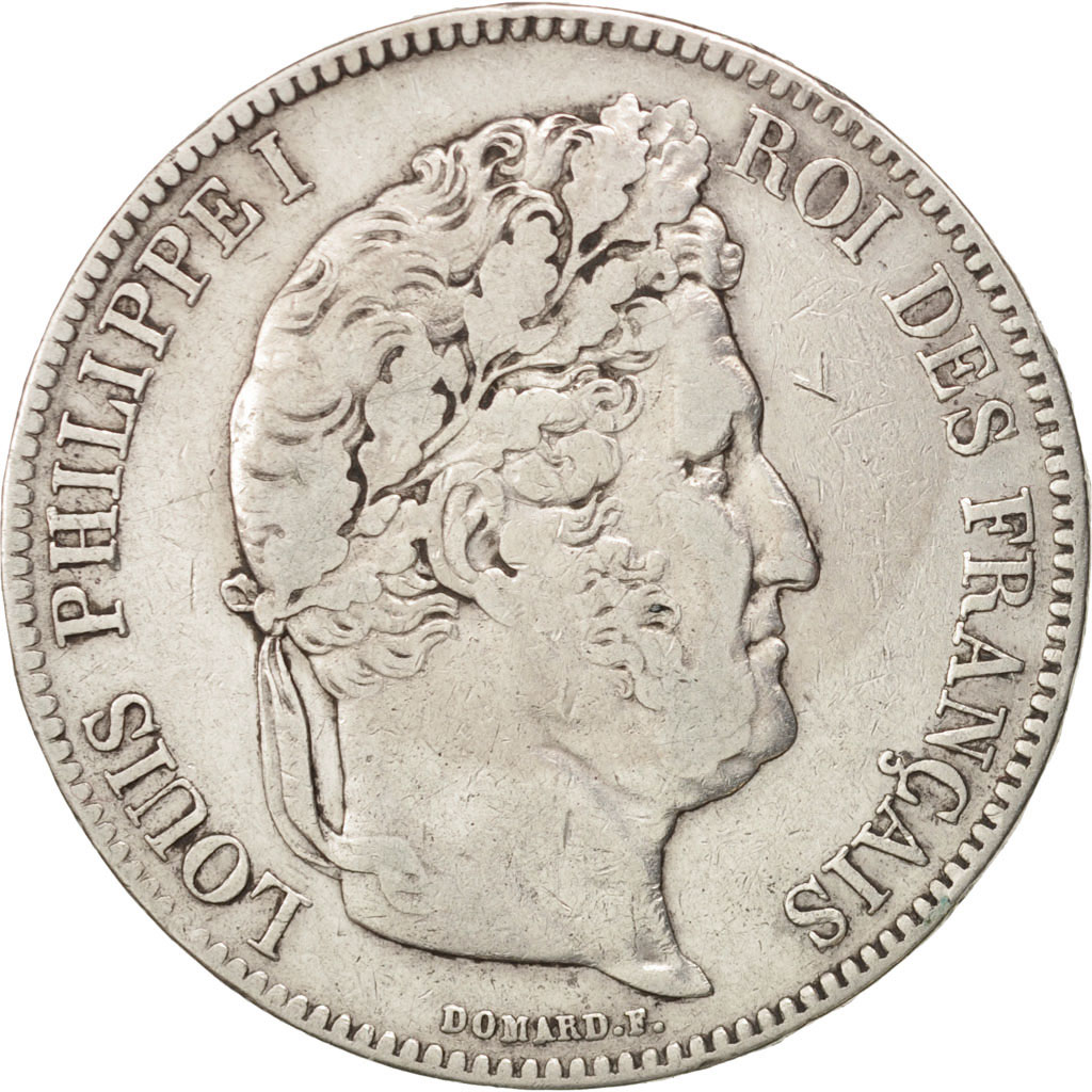 Coin, France, Louis-Philippe, 5 Francs, 1832, Bayonne, , Silver
