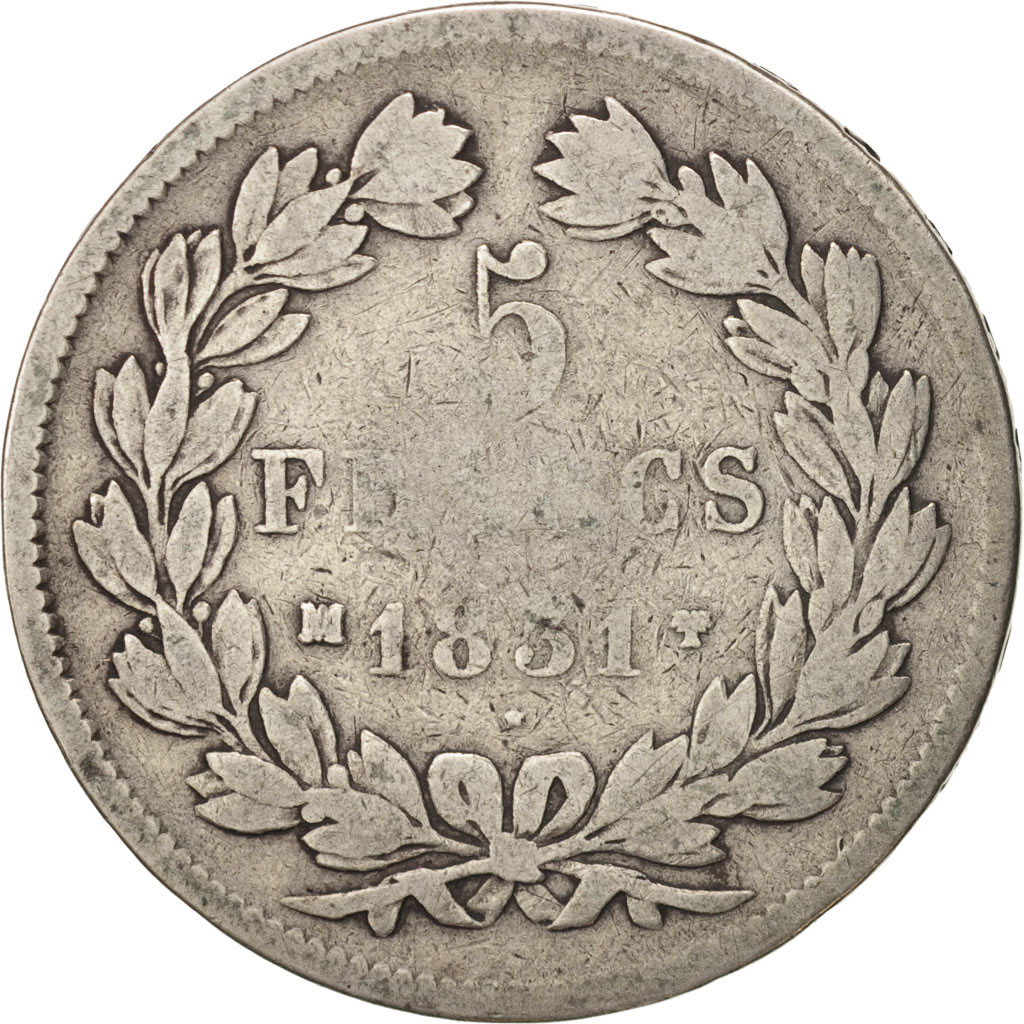 Coin, France, Louis-Philippe, 5 Francs, 1831, Marseille, , Silver
