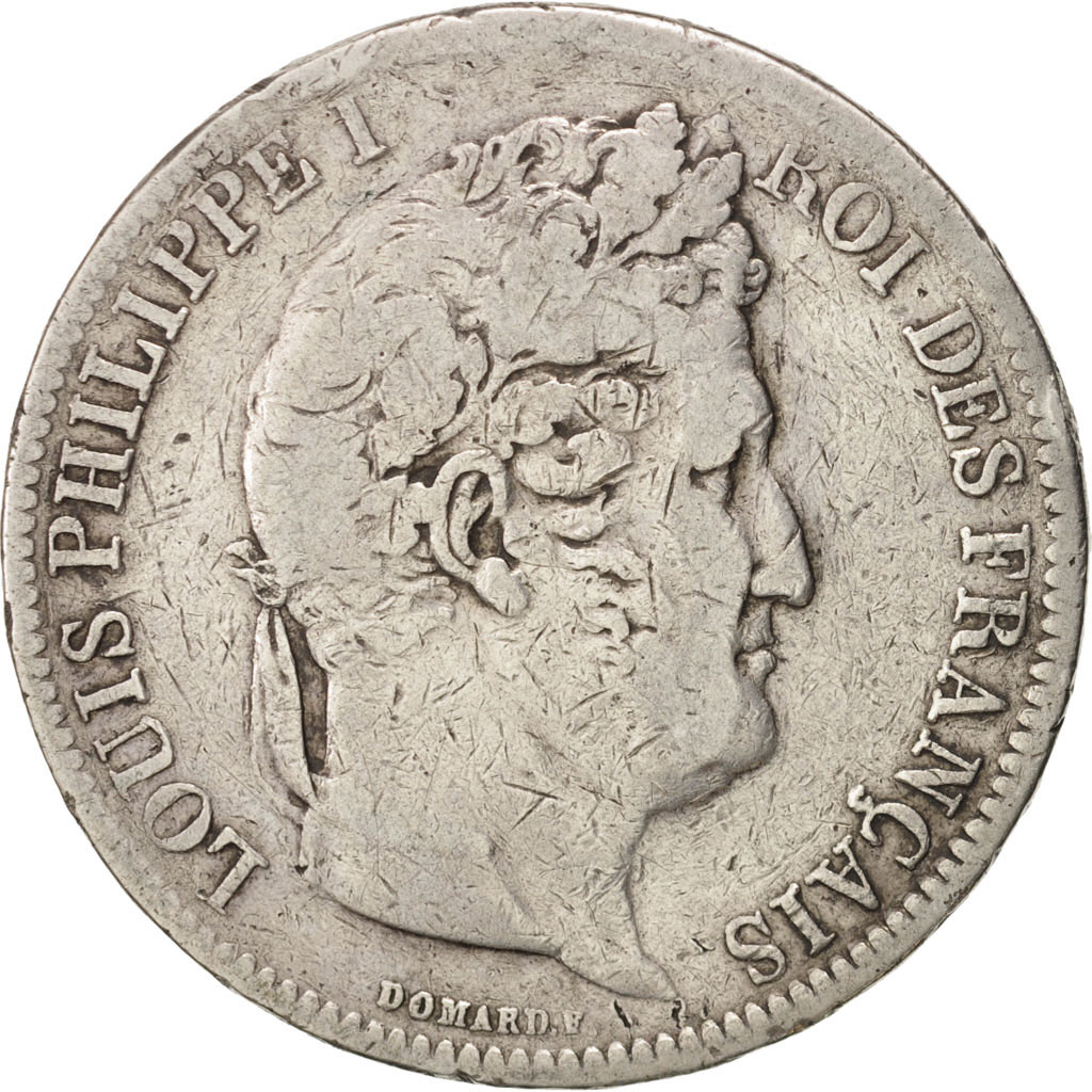 Coin, France, Louis-Philippe, 5 Francs, 1831, Perpignan, , Silver