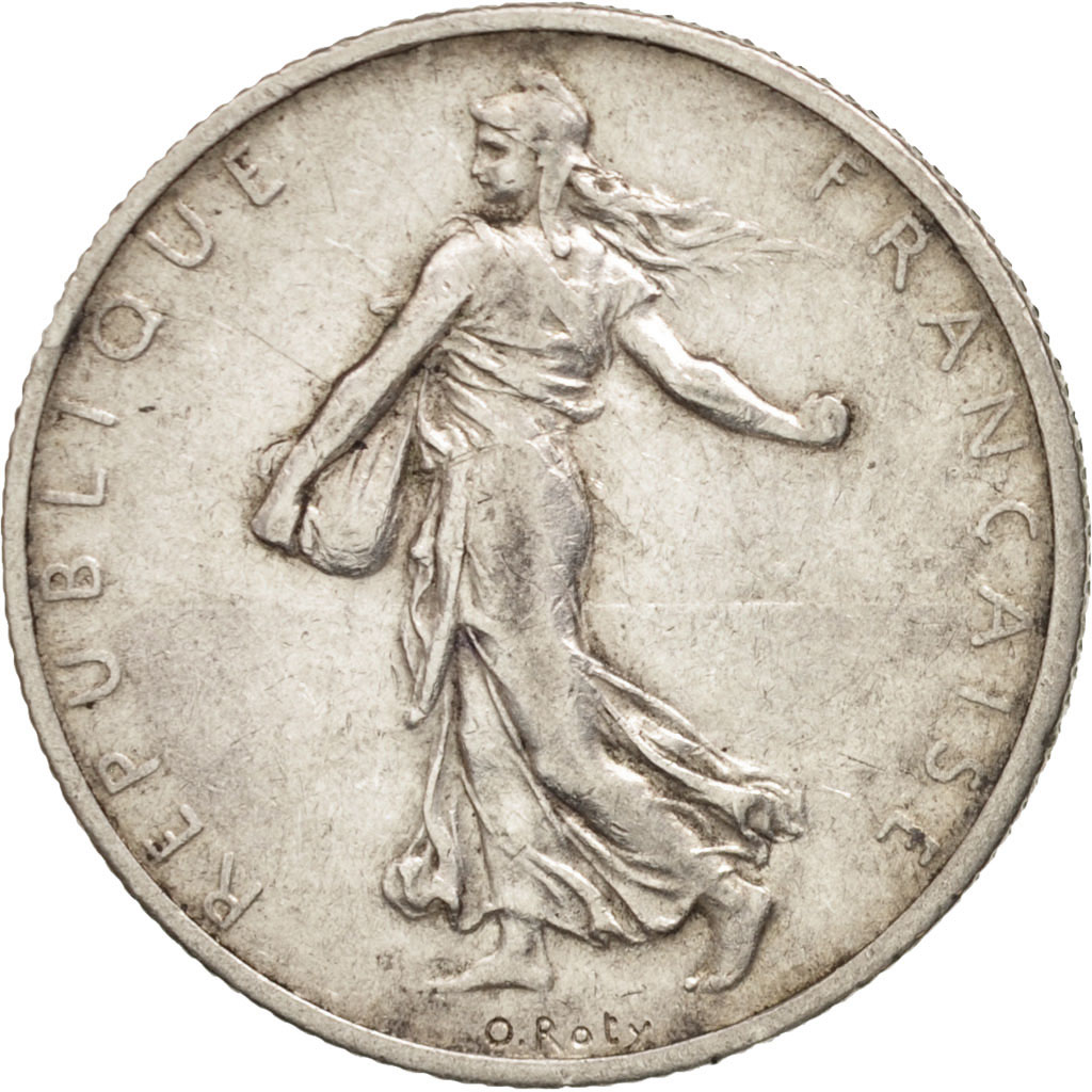 Coin, France, Semeuse, 2 Francs, 1910, Paris, , Silver, KM:845.1