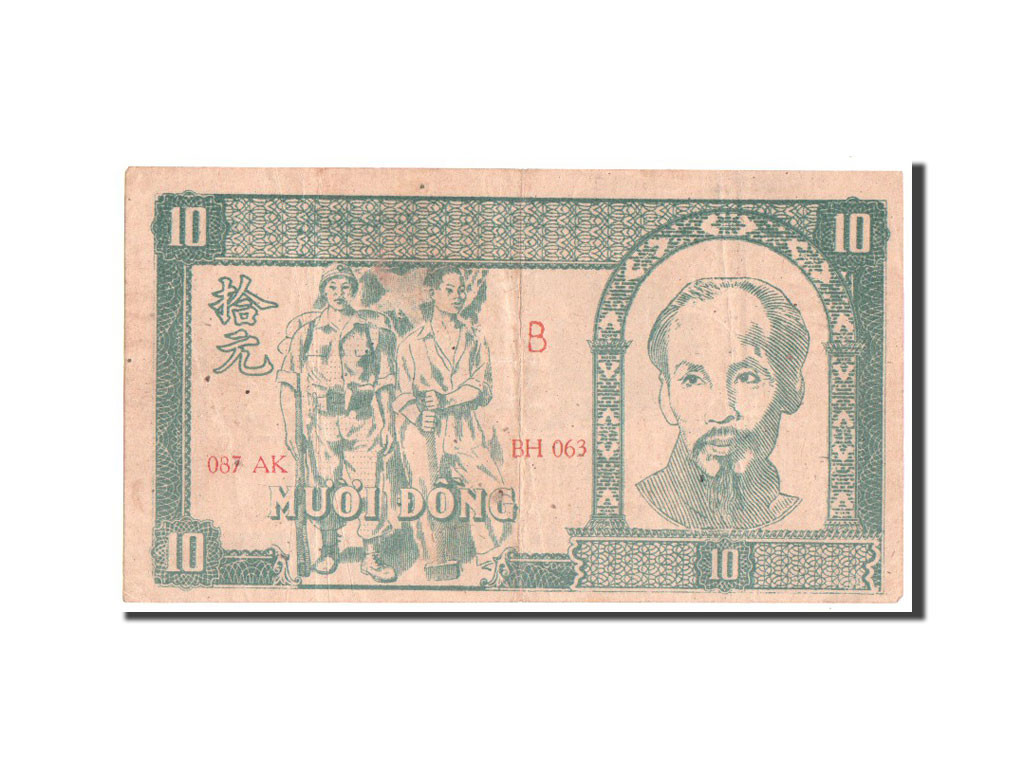 Banknote, Viet Nam, 10 D<ox>ng, 1948, EF(40-45)
