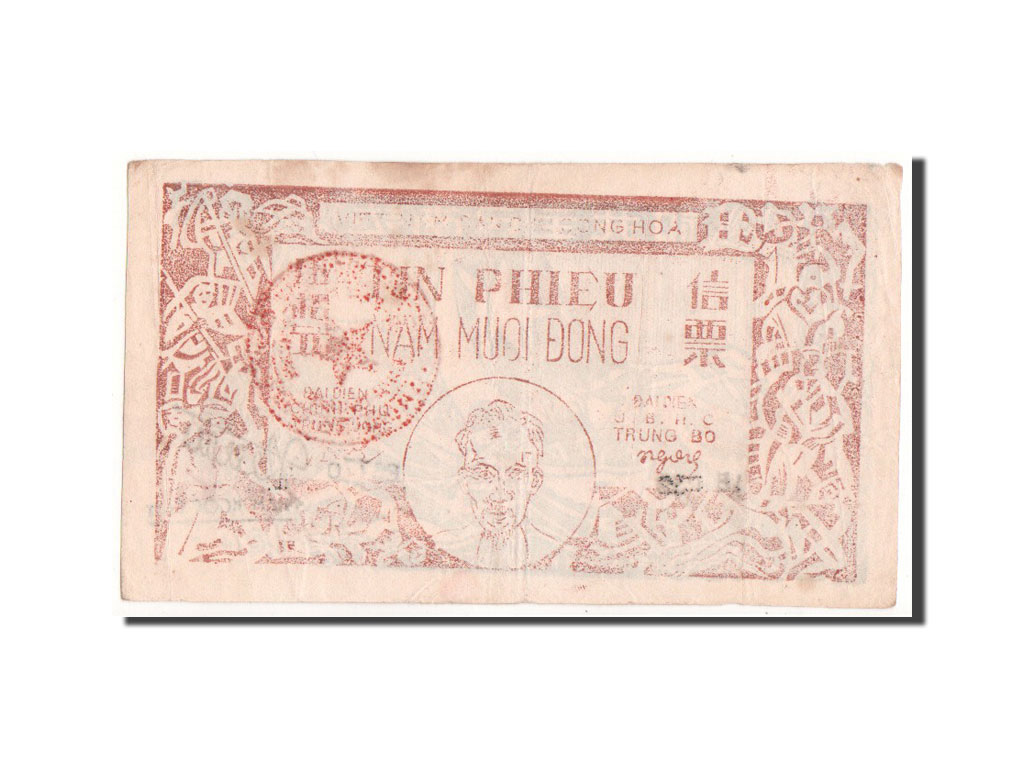 Banknote, Viet Nam, 50 Dông, 1949, EF