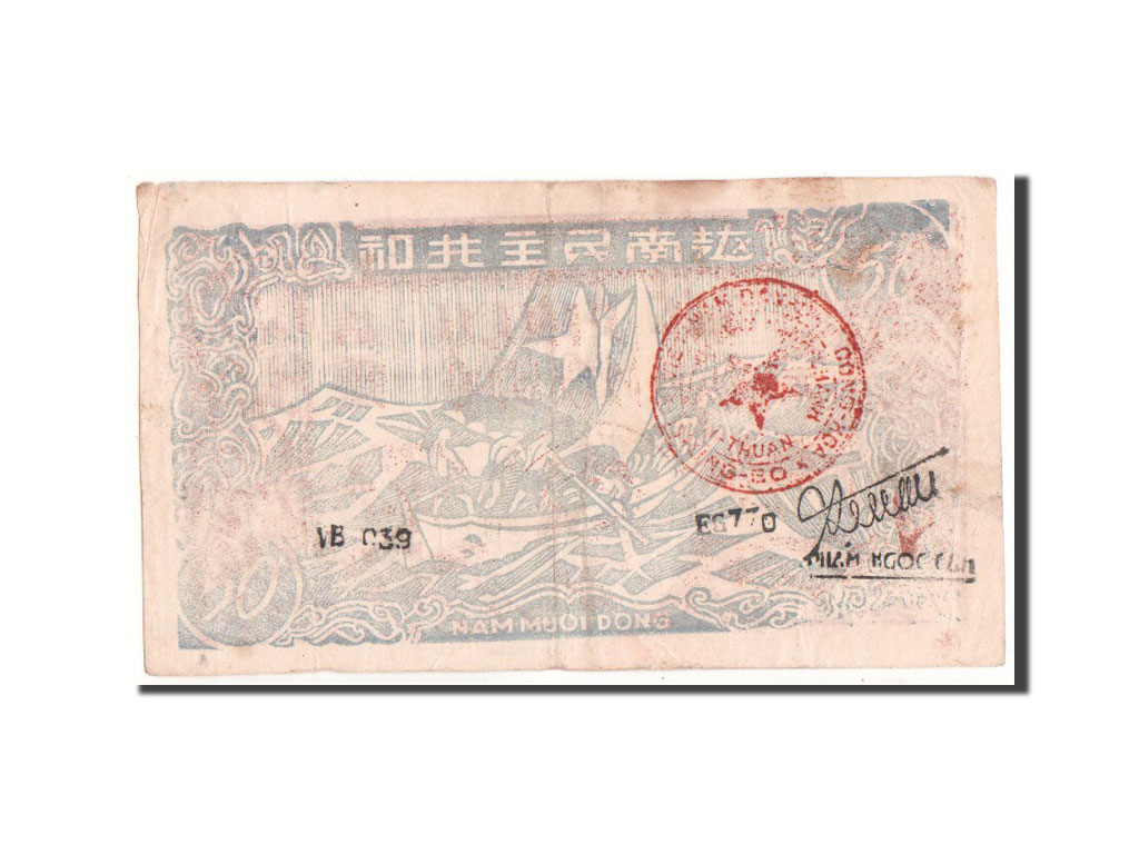 Banknote, Viet Nam, 50 Dông, 1949, EF