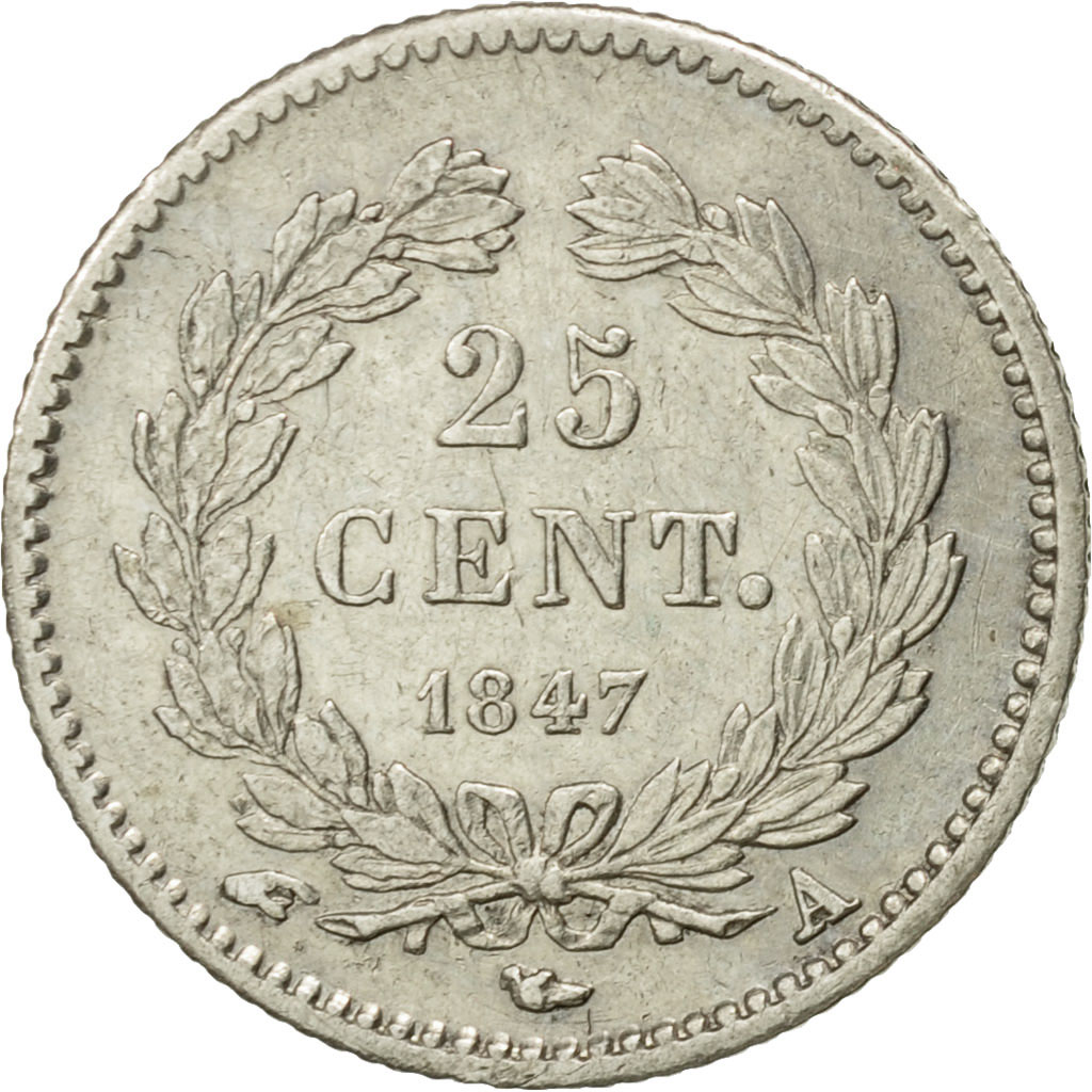 Coin, France, Louis-Philippe, 25 Centimes, 1847, Paris, , Silver