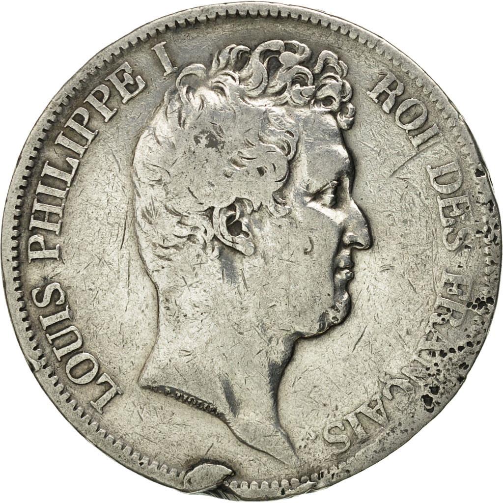 Coin, France, Louis-Philippe, 5 Francs, 1831, Limoges, , Silver