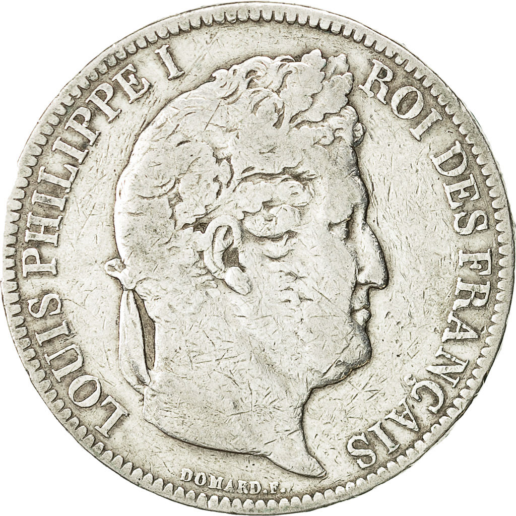 Coin, France, Louis-Philippe, 5 Francs, 1831, Paris, , Silver