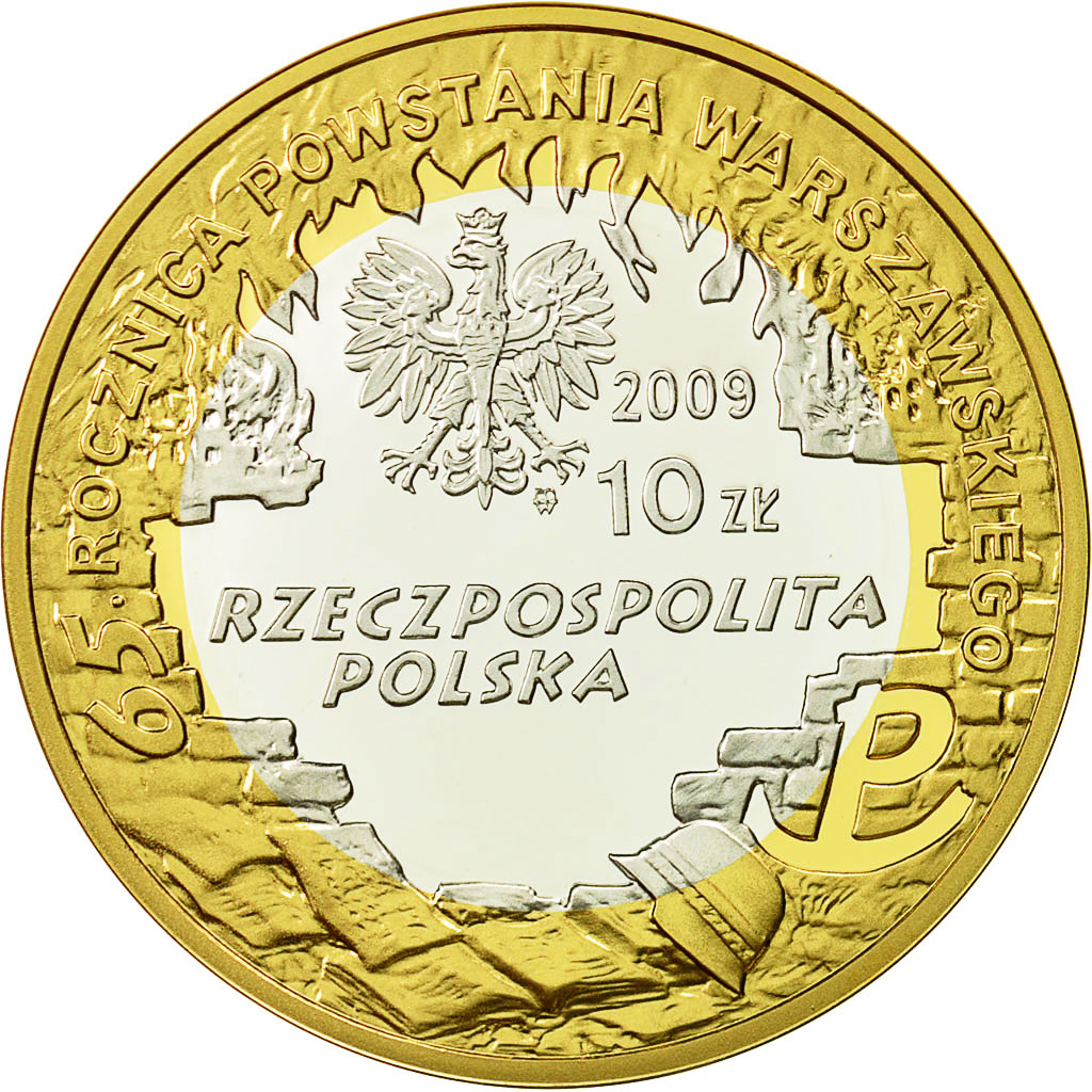 Coin, Poland, 10 Zlotych, 2009, Warsaw, , Silver, KM:689