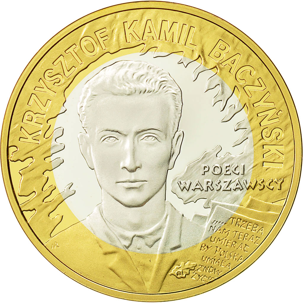 Coin, Poland, 10 Zlotych, 2009, Warsaw, MS(65-70), Silver, KM:689