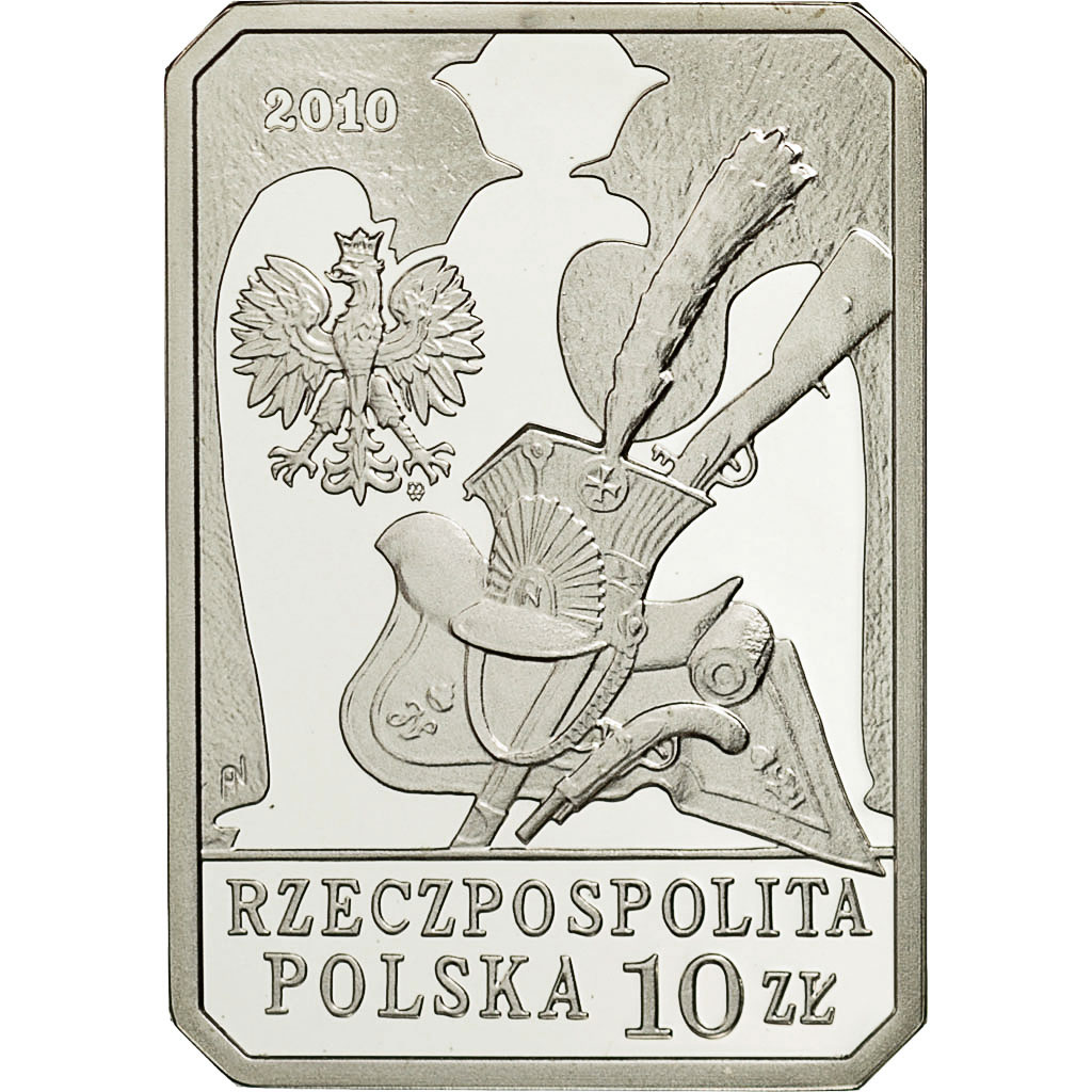 Coin, Poland, 10 Zlotych, 2010, Warsaw, , Silver, KM:719