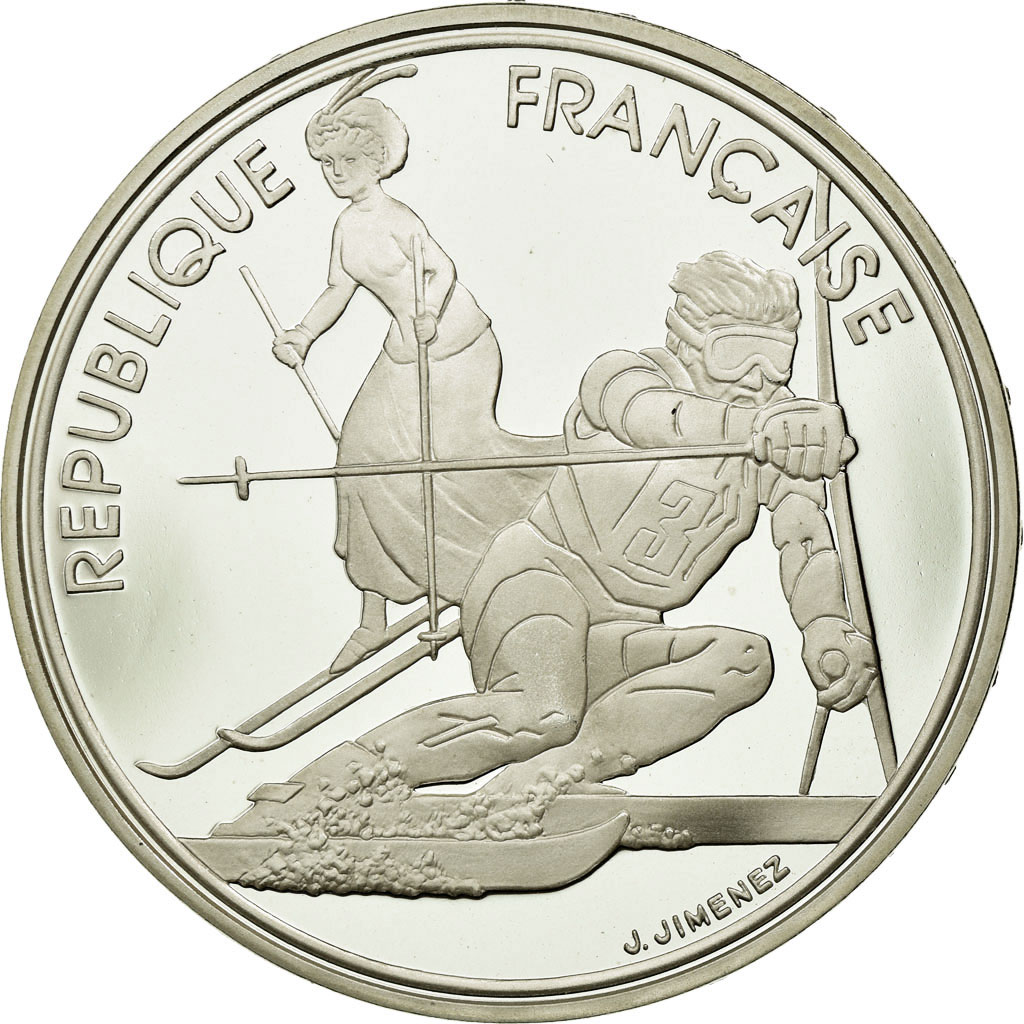 Coin, France, 100 Francs, 1990, , Silver, KM:984, Gadoury:C13