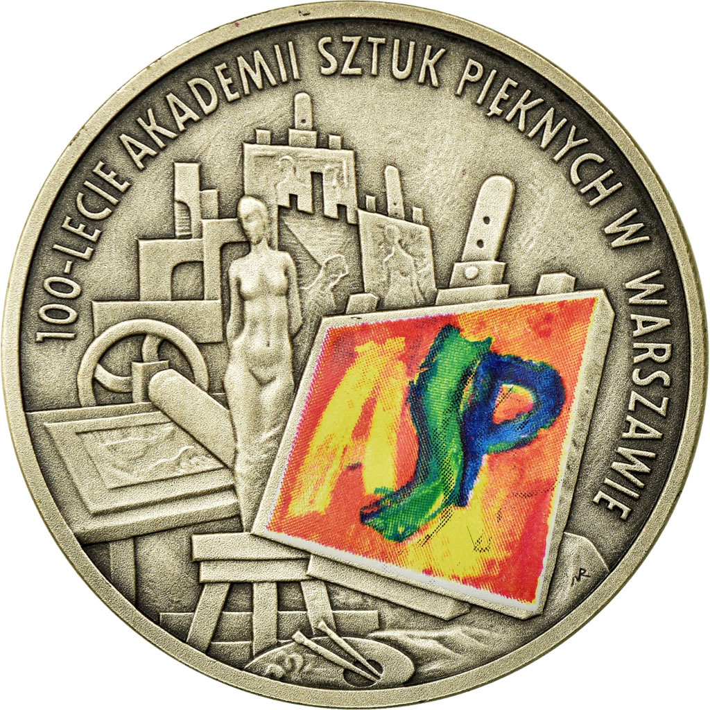 Coin, Poland, 10 Zlotych, 2004, Warsaw, , Silver, KM:510