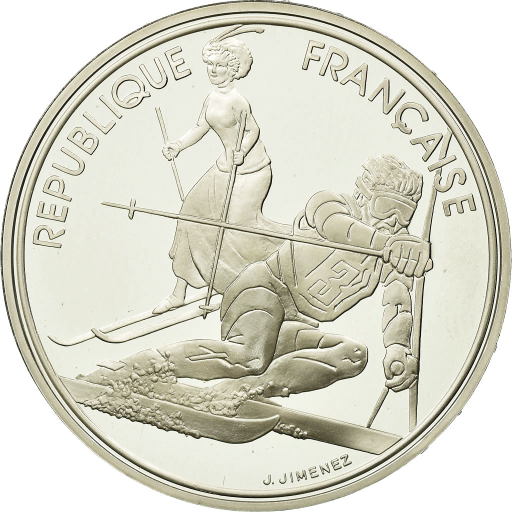 Coin, France, 100 Francs, 1990, Proof, , Silver, KM:984, Gadoury:C13