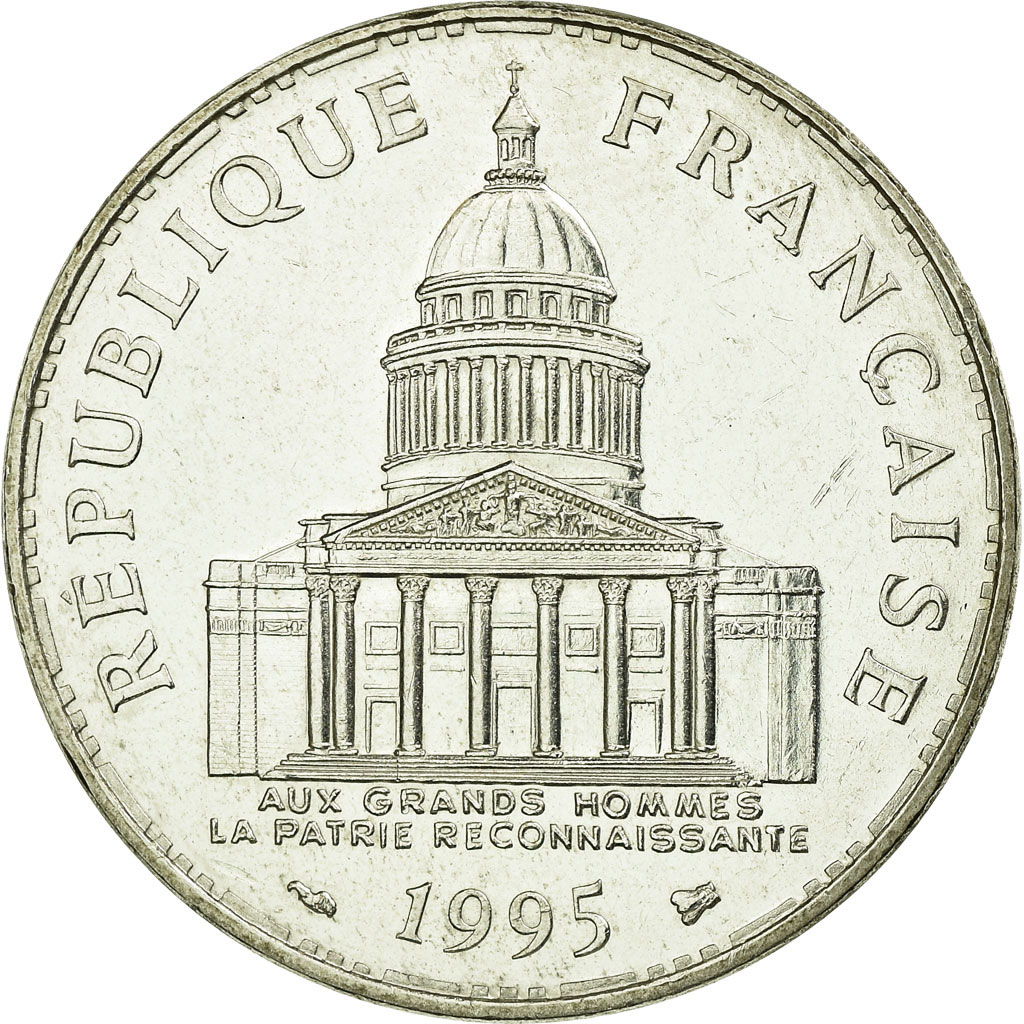 Coin, France, Panthéon, 100 Francs, 1995, Paris, , Silver, KM:951.1