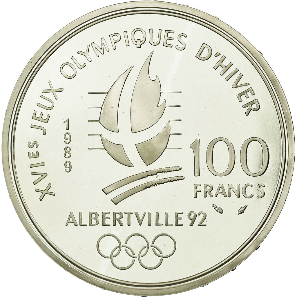 Coin, France, 100 Francs, 1989, Proof, , Silver, KM:971, Gadoury:C1