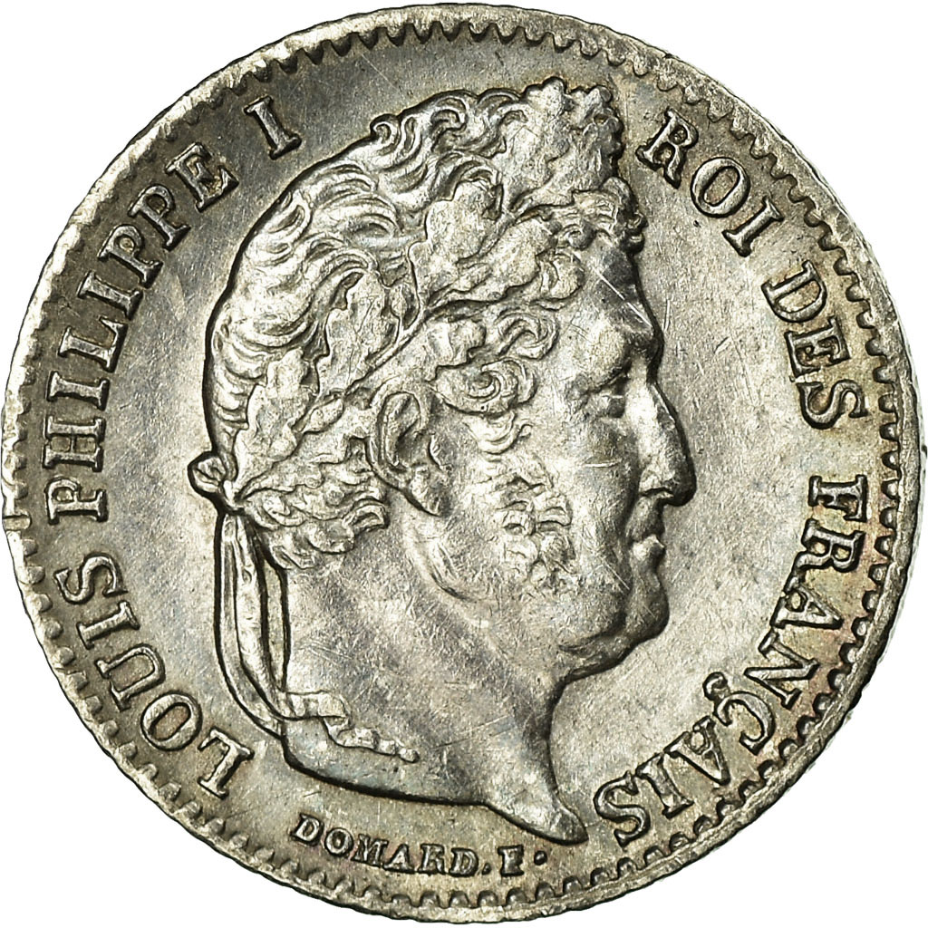 Coin, France, Louis-Philippe, 1/4 Franc, 1843, Rouen, , Silver,KM 740.2