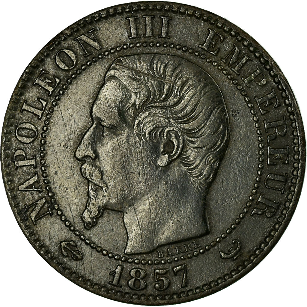 Coin, France, Napoleon III, 5 Centimes, 1857, Lille, , KM 777.7