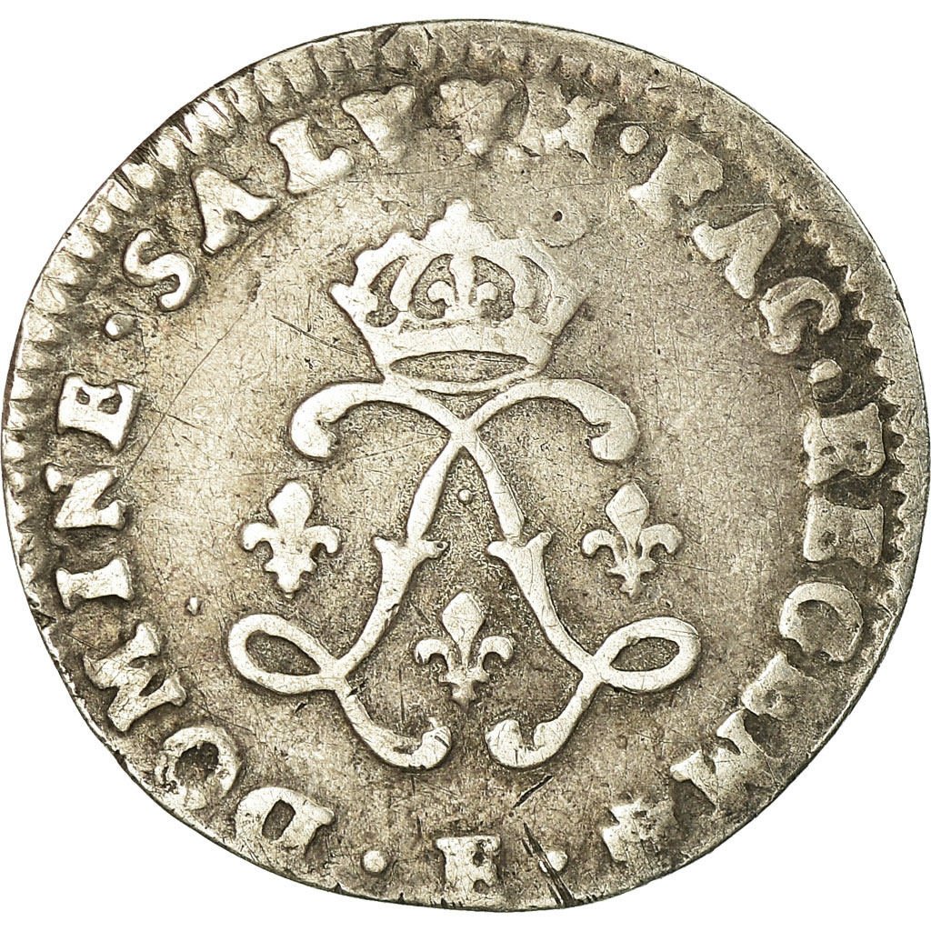 Coin, France, Louis XIV, 4 Sols aux 2 L, 1694, Tours, , KM 281.5
