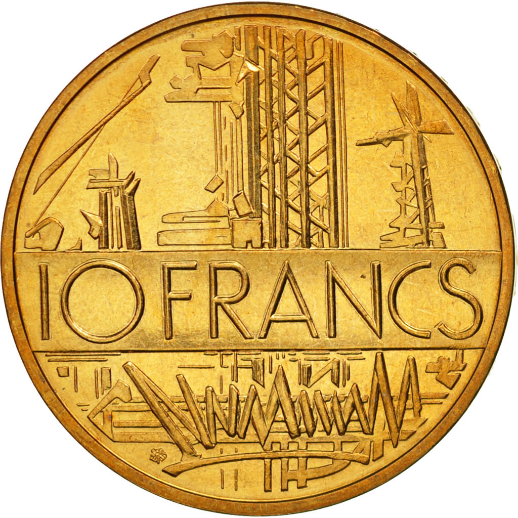 Münze, Frankreich, Mathieu, 10 Francs, 1983, Paris, STGL, Nickel-brass, KM:940