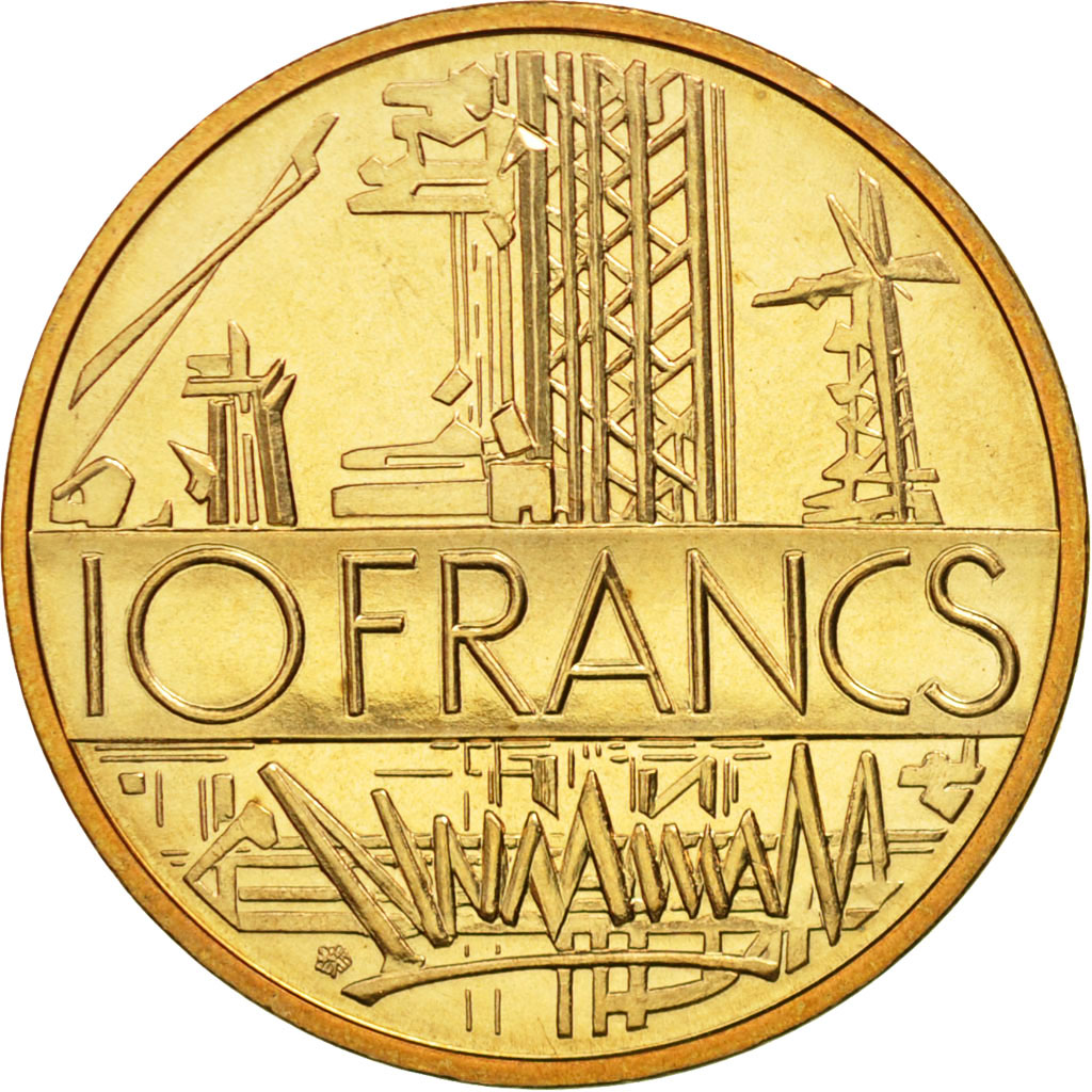 Coin, France, Mathieu, 10 Francs, 1984, Paris, , Nickel-brass, KM:940