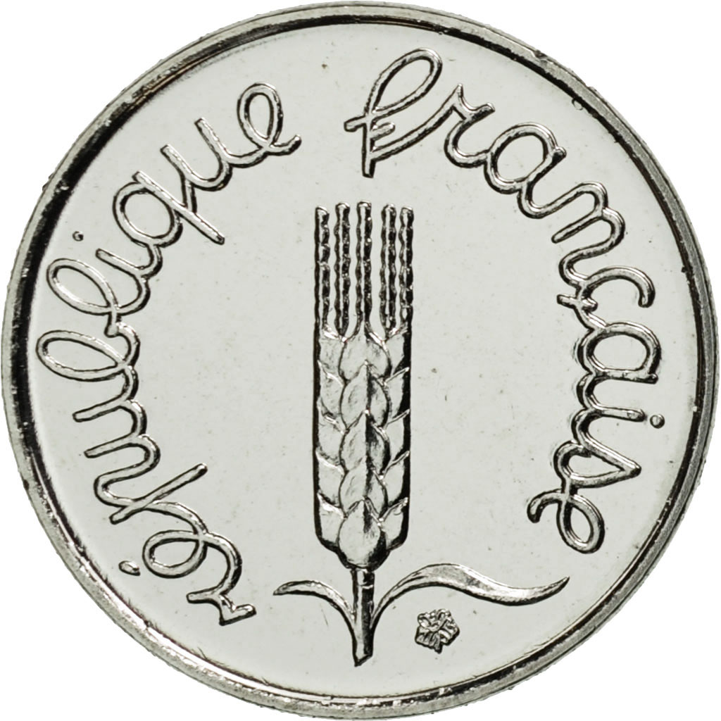 Coin, France, Épi, Centime, 1995, Paris, , Stainless Steel, KM:928
