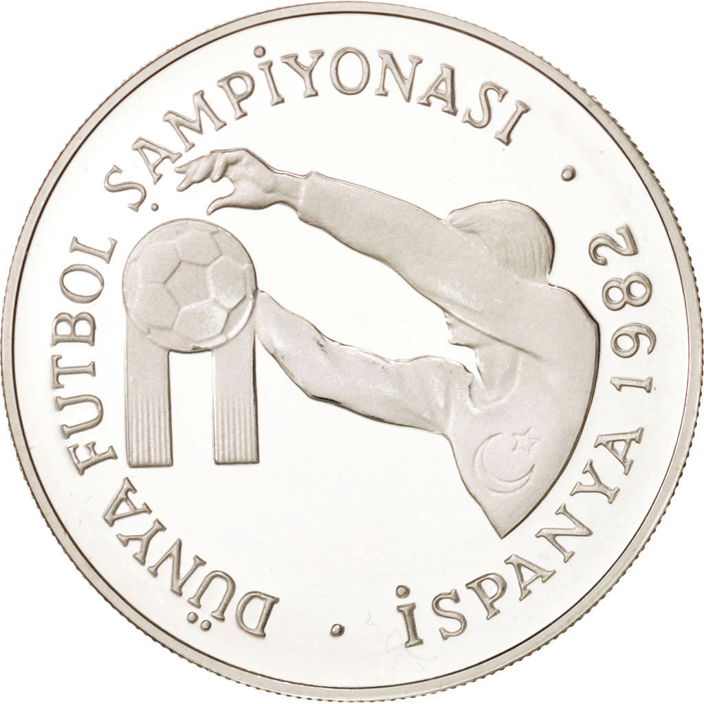 Coin, Turkey, 500 Lira, 1982, , Silver, KM:953