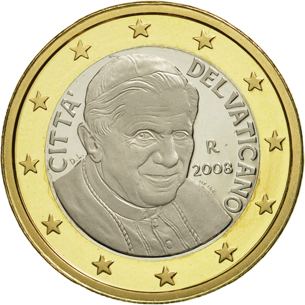 VATICAN CITY, Euro, 2008, , Bi-Metallic, KM:388