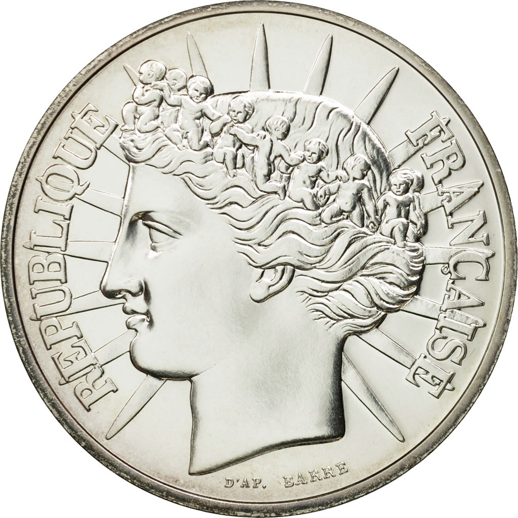 Coin, France, Fraternité, 100 Francs, 1988, Paris, , Silver, KM:966