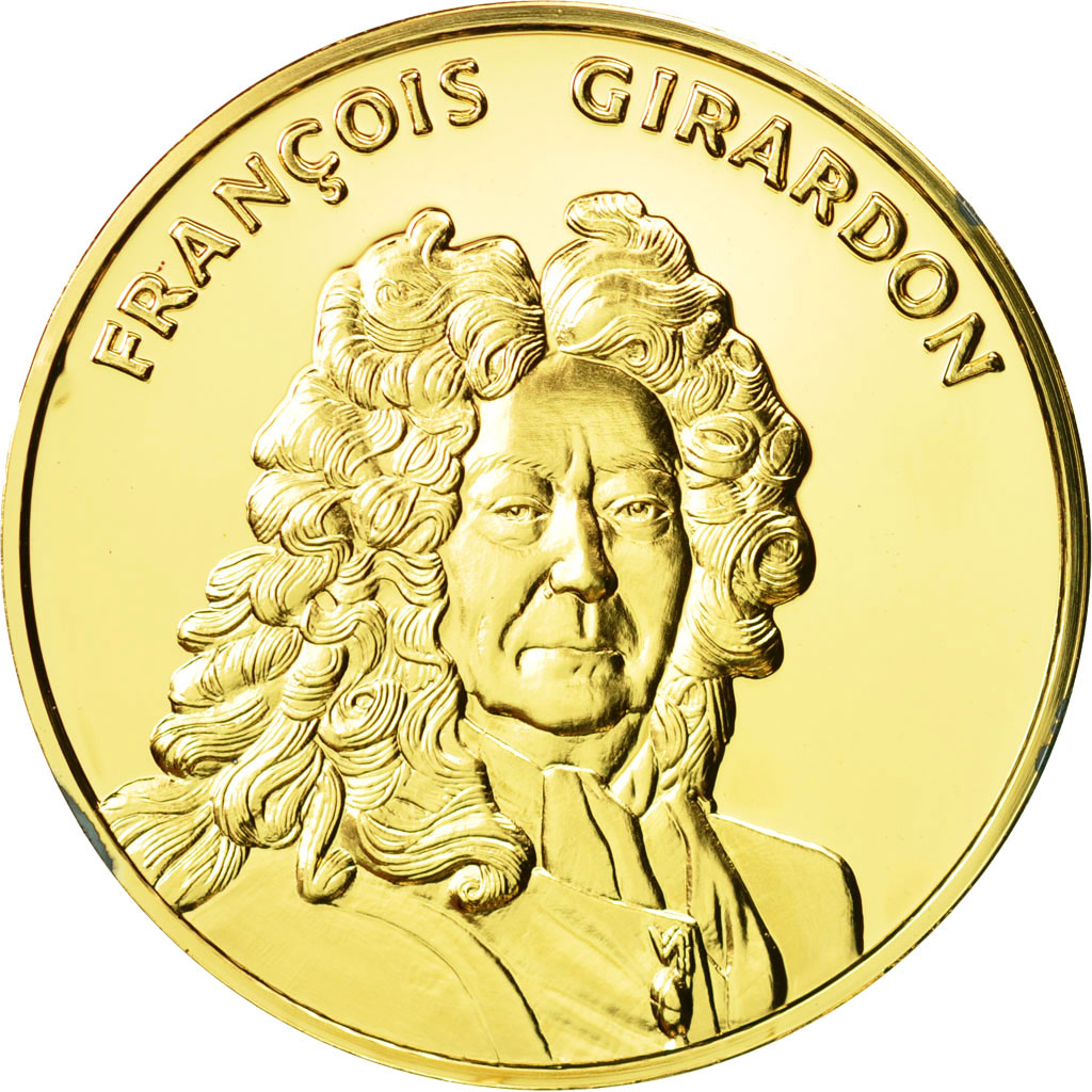 France, Medal, François Girardon, Undated, , Vermeil