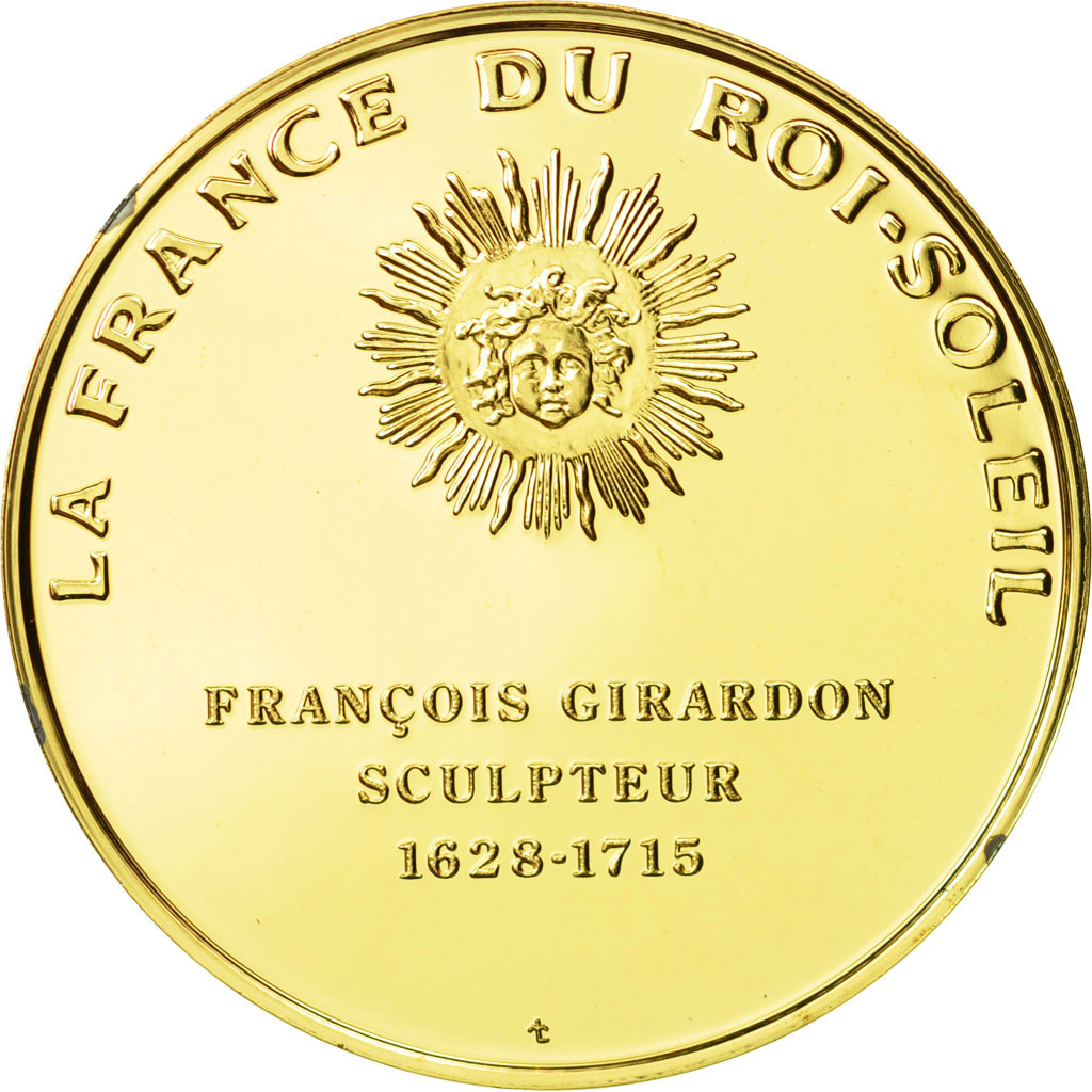 France, Medal, François Girardon, Undated, , Vermeil