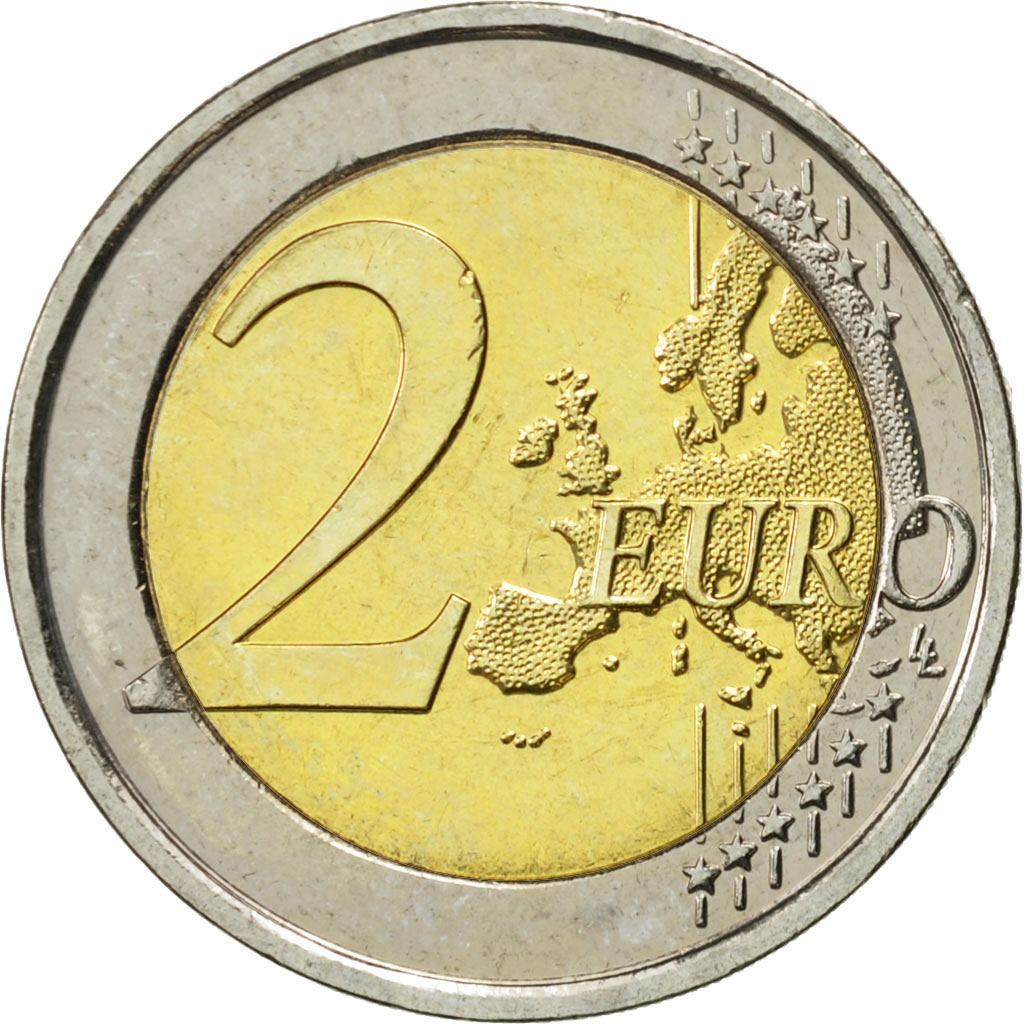 Belgien, 2 Euro, EU, 2010, UNZ, Bi-Metallic, KM:289