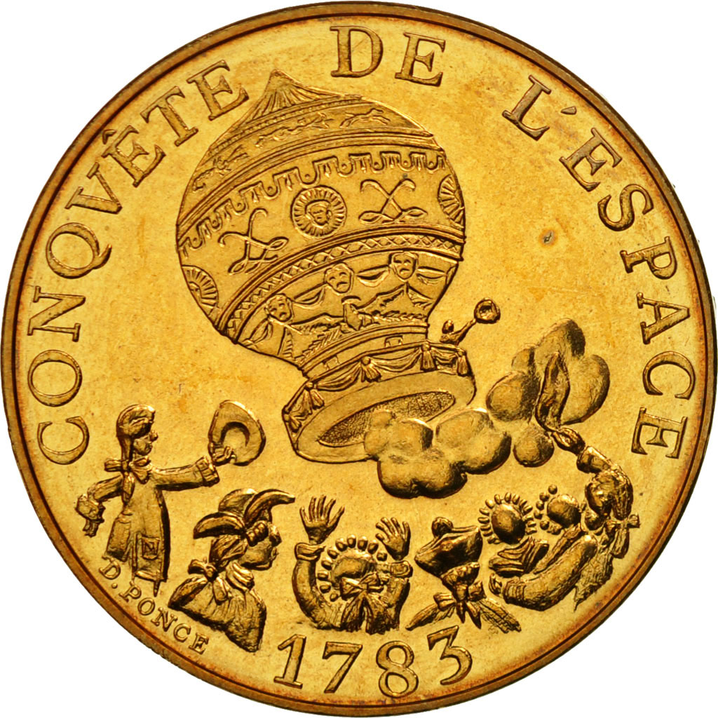 Coin, France, La conquête, 10 Francs, 1983, , Nickel-Bronze, KM:952
