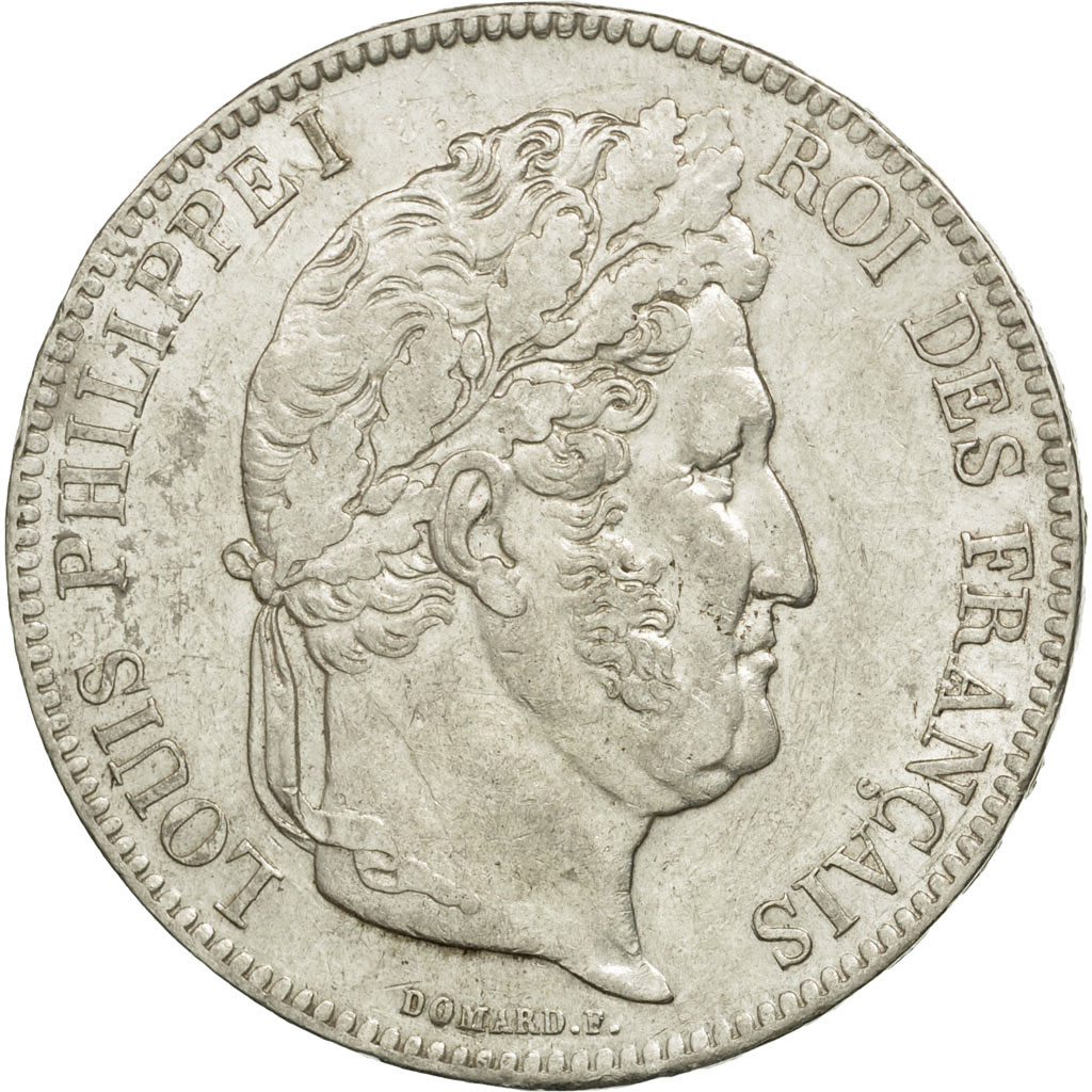 Coin, France, Louis-Philippe, 5 Francs, 1834, Lille, , Silver