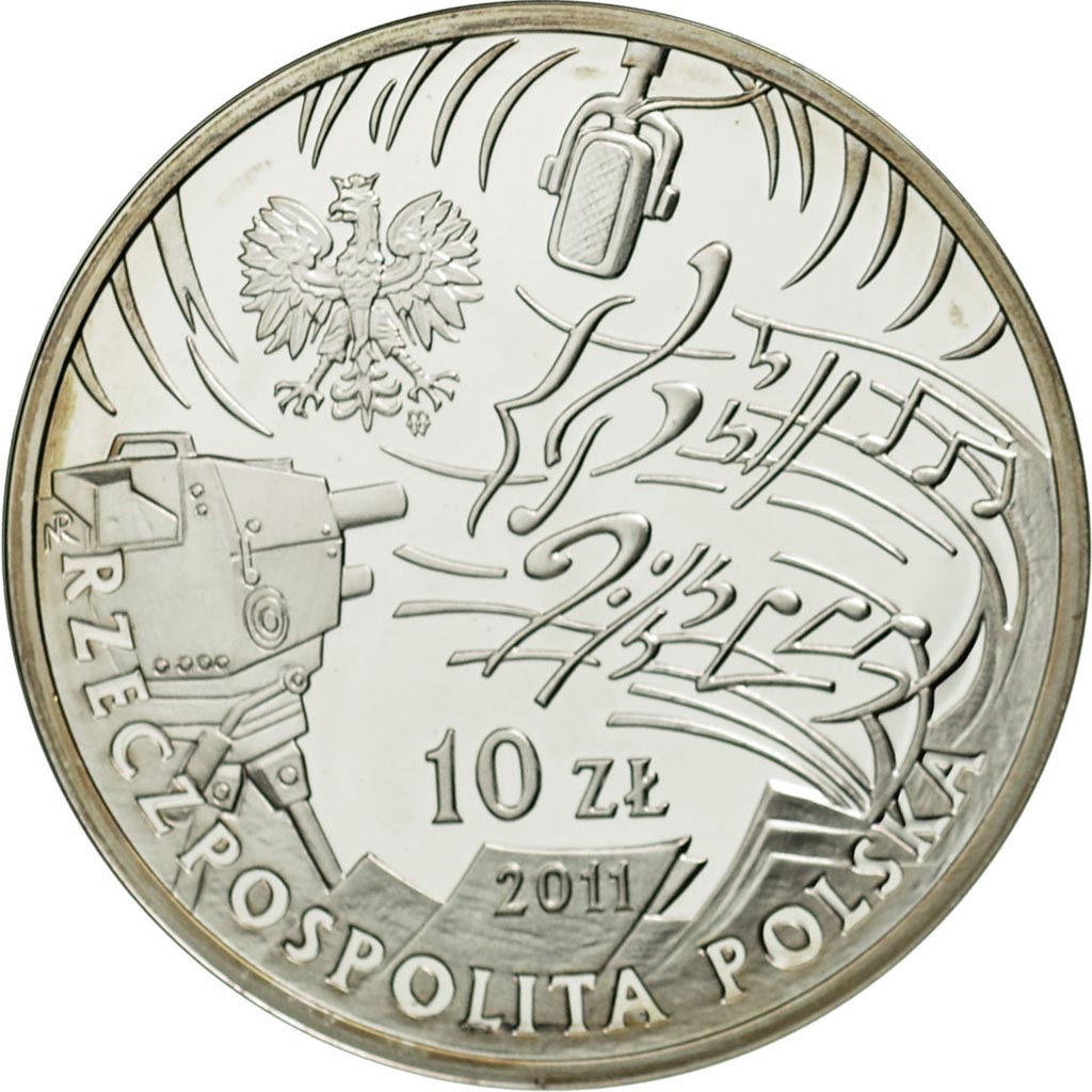 Coin, Poland, 10 Zlotych, 2011, Warsaw, , Silver, KM:803