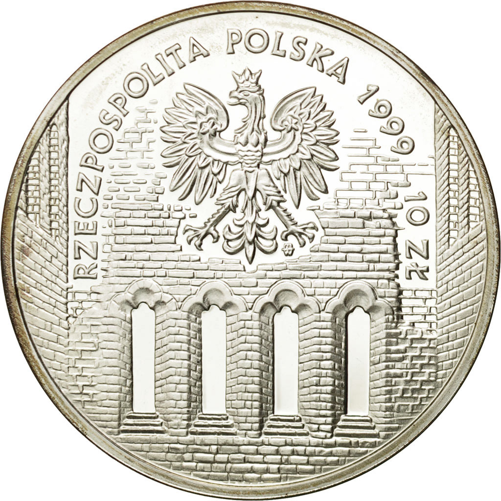 Coin, Poland, 10 Zlotych, 1999, , Silver, KM:364