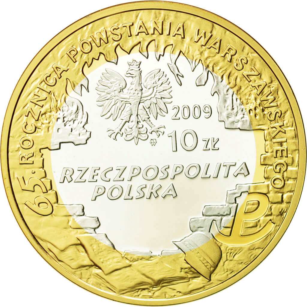 Coin, Poland, 10 Zlotych, 2009, Warsaw, , Silver, KM:689