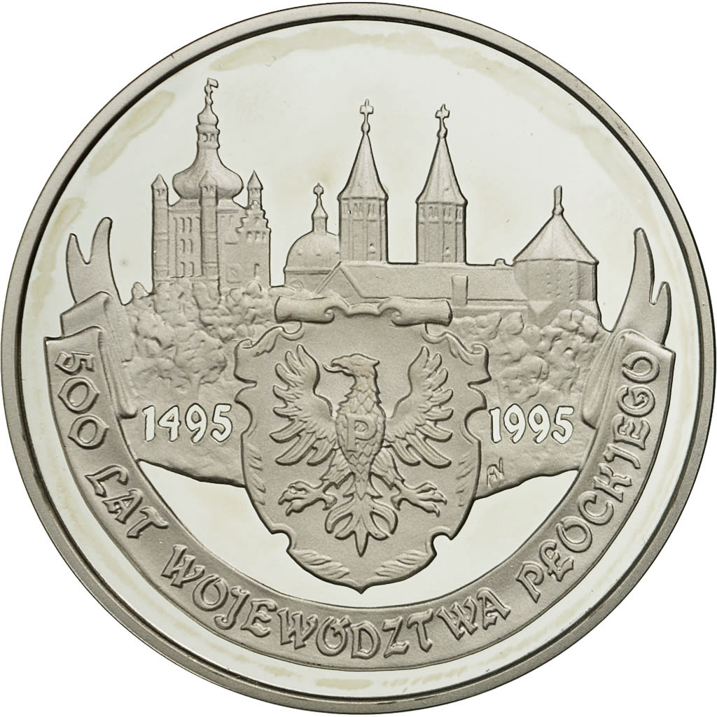 Coin, Poland, 20 Zlotych, 1995, , Silver, KM:288